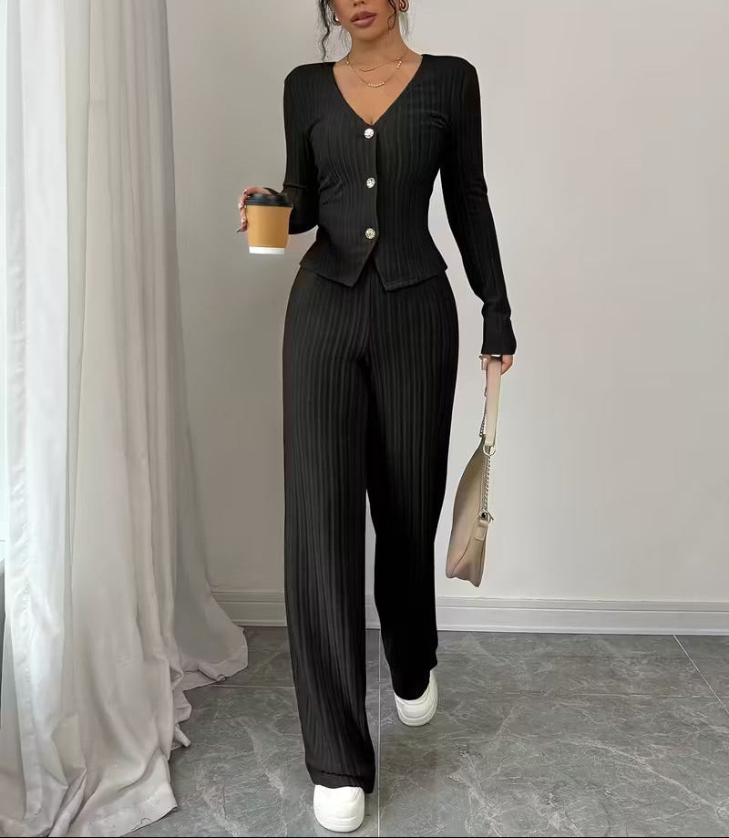 Ribbed Lounge Set